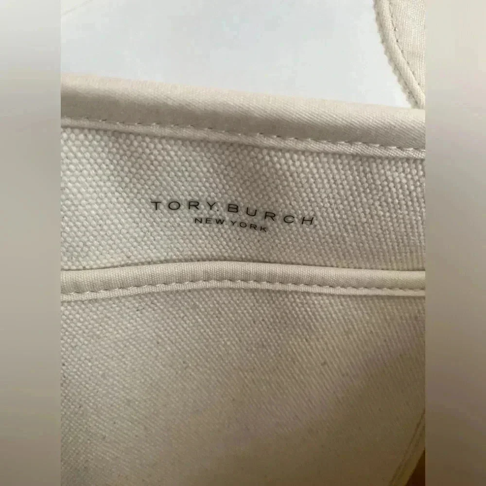 TORY BURCH Mercer Street Canvas Tote Bag Large Limited Edition NWOT